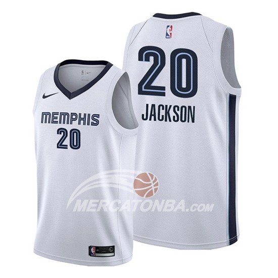 Maglia Memphis Grizzlies Josh Jackson Association Bianco